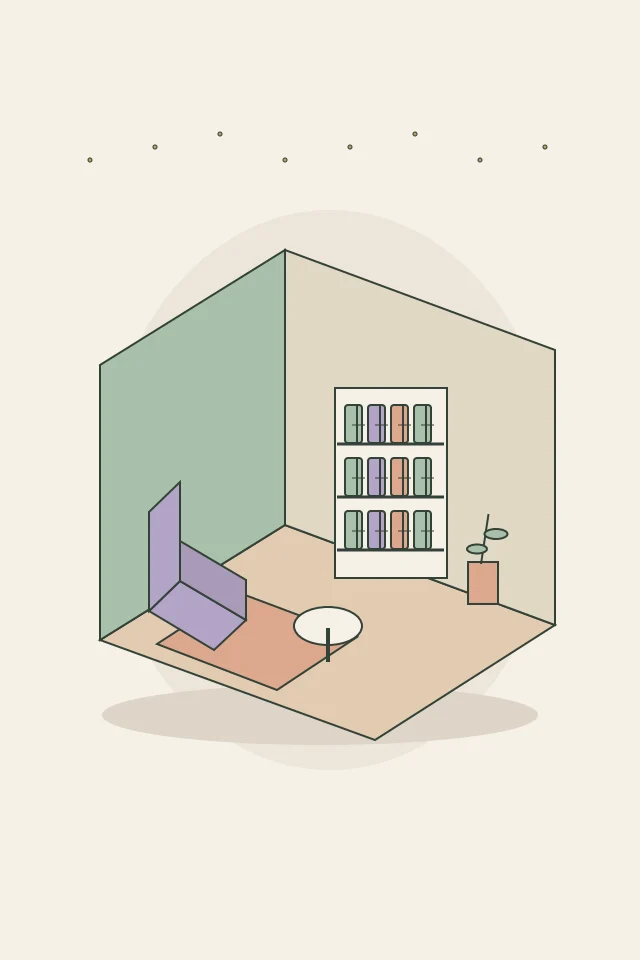 Original digital illustration: Dollhouse DIY Details