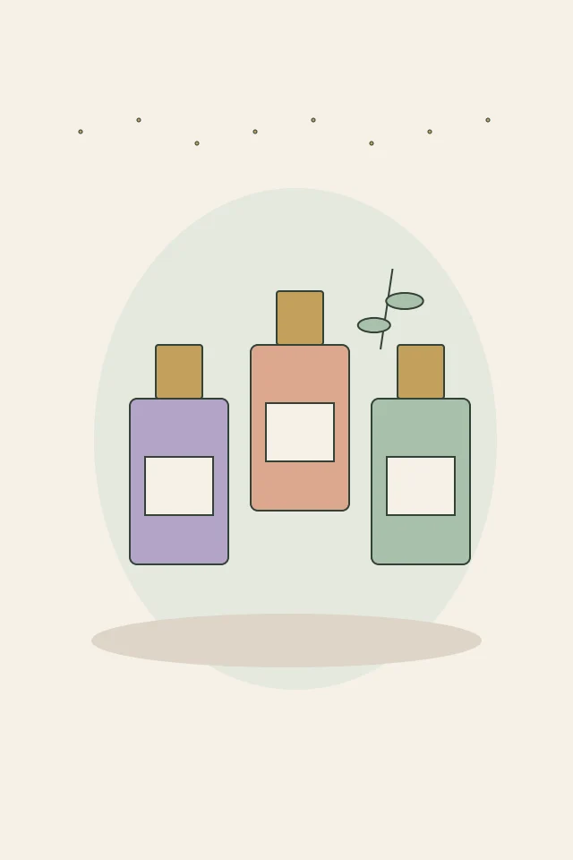 Original digital illustration: Perfume Layering