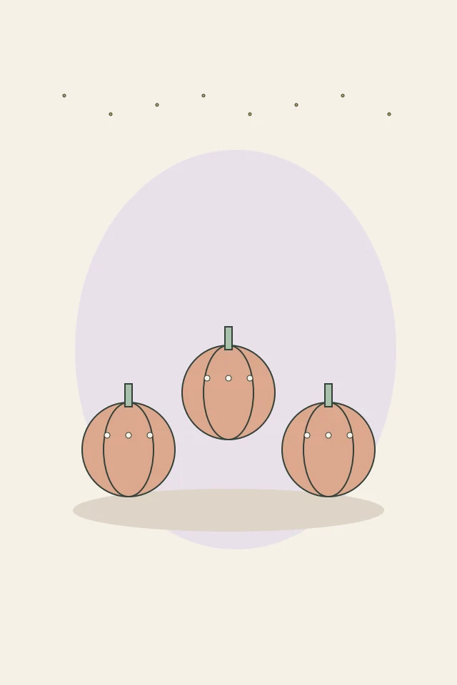 Original digital illustration: Halloween Party Decor