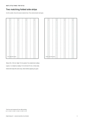 Actual PDF page 4: Folded side strips
