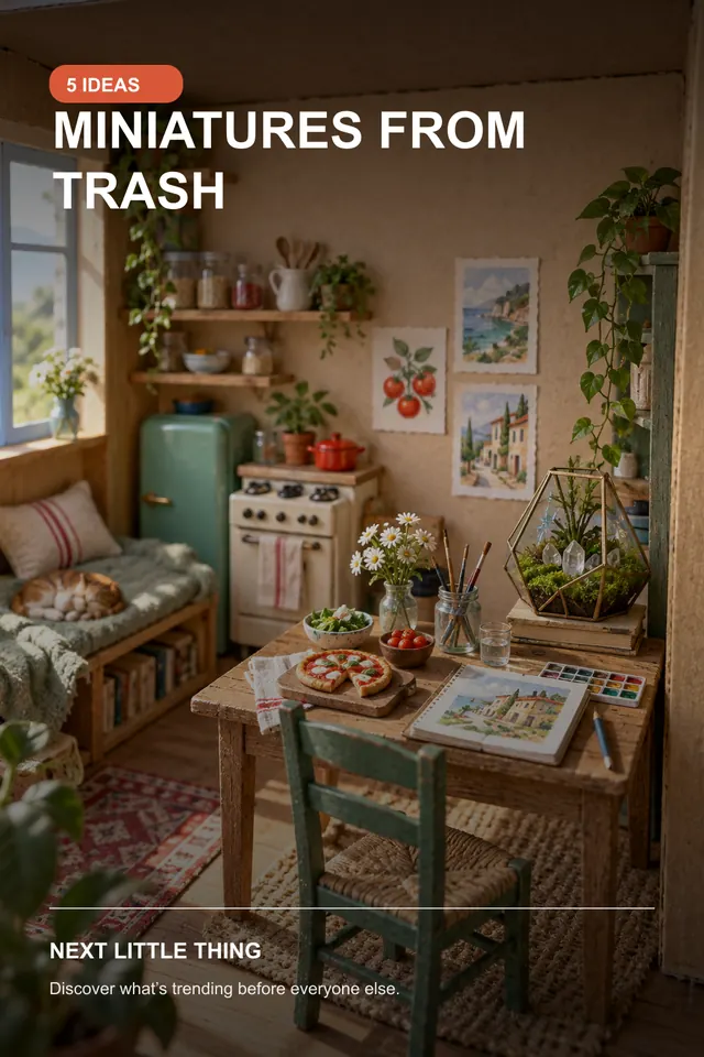 Miniatures from Trash