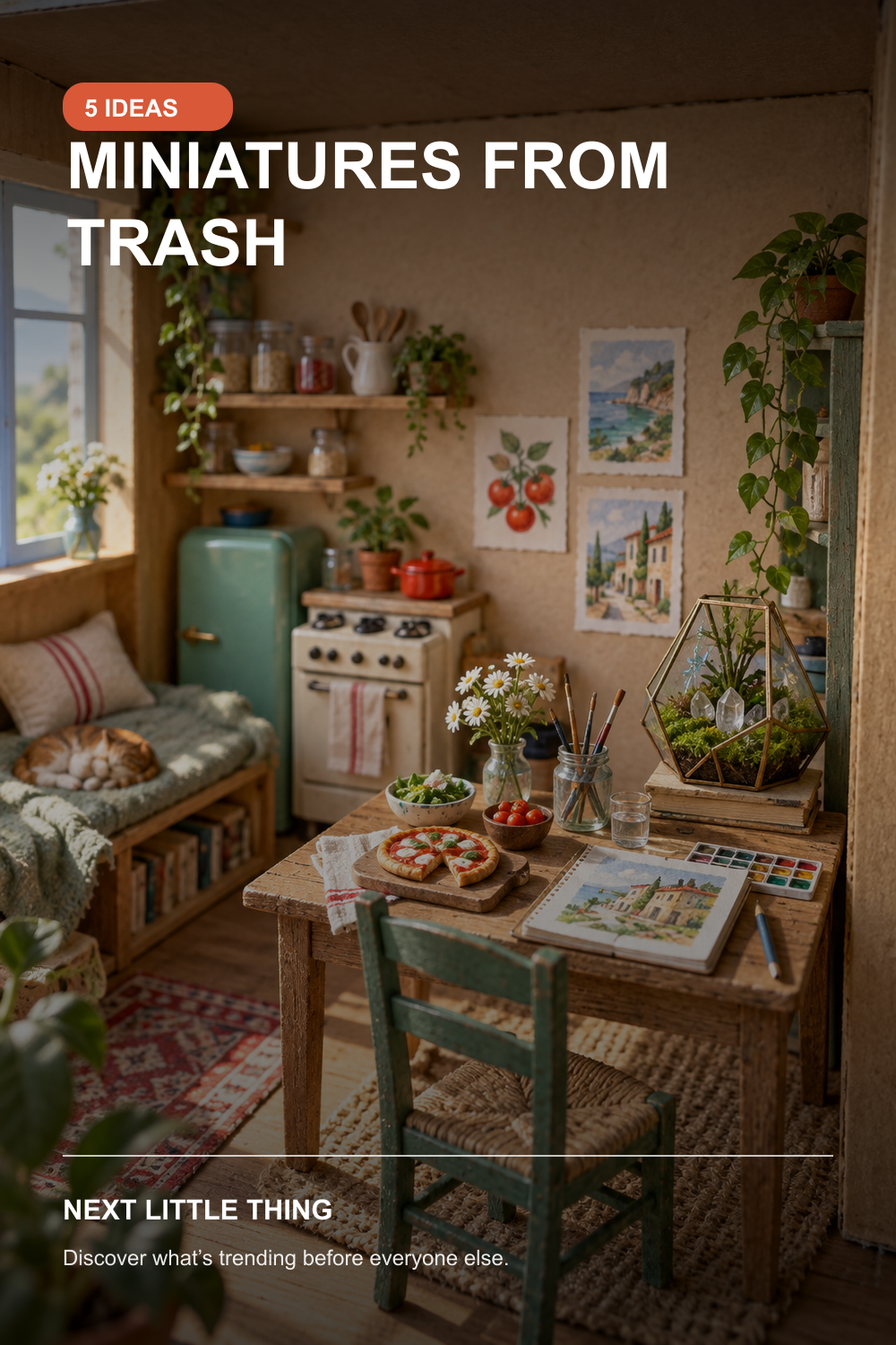Miniatures from Trash