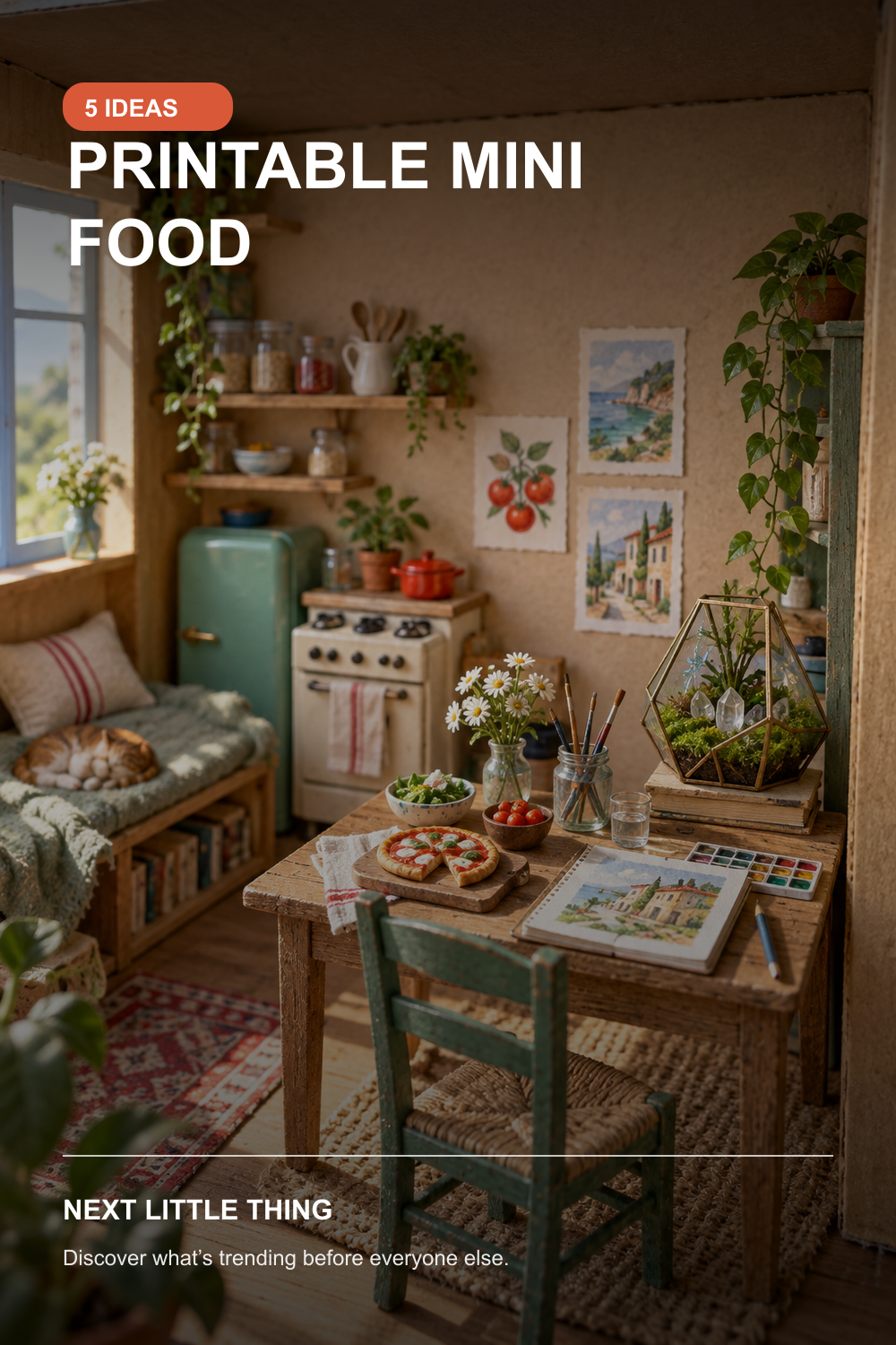 Printable Mini Food
