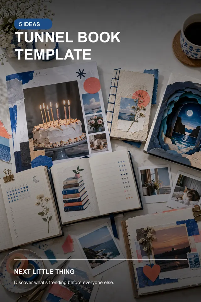 Tunnel Book Template
