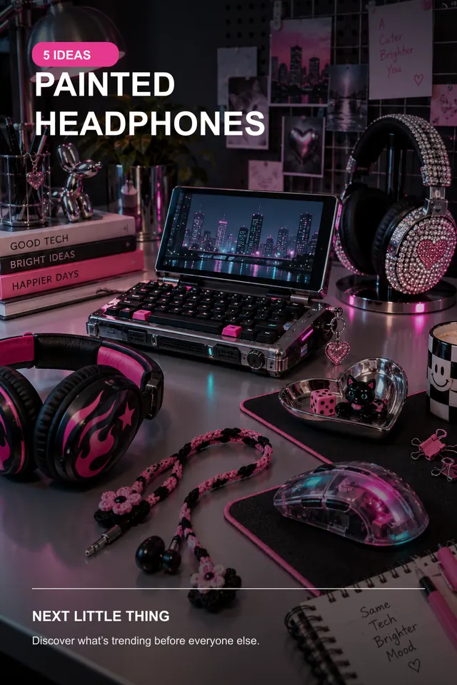 Painted Headphones