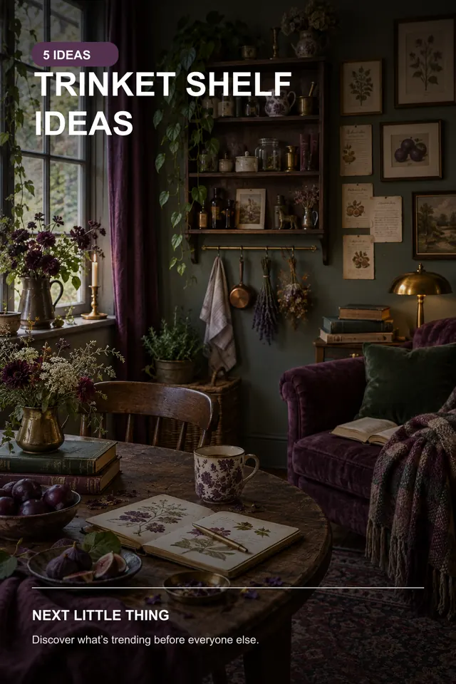 Trinket Shelf Ideas