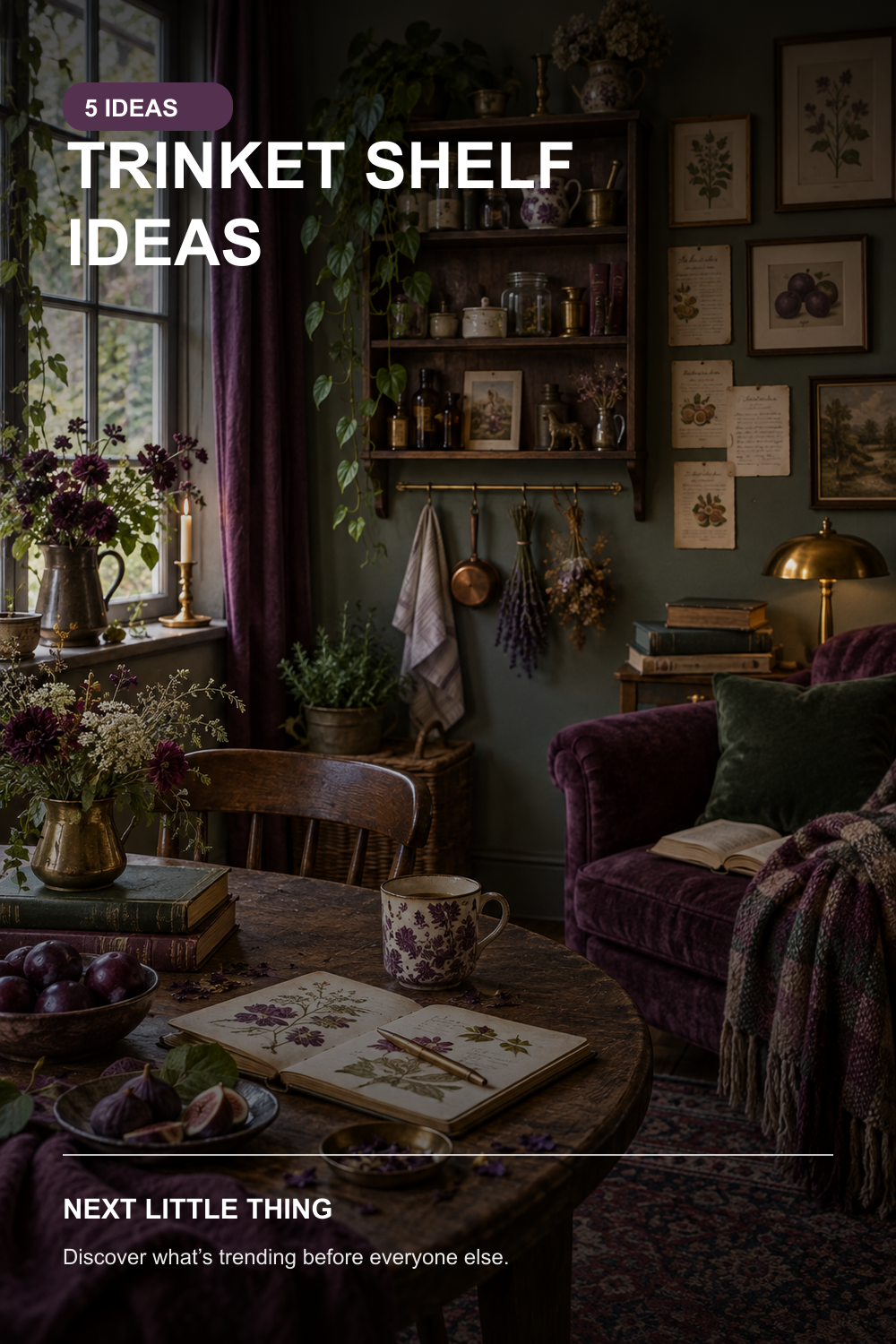 Trinket Shelf Ideas