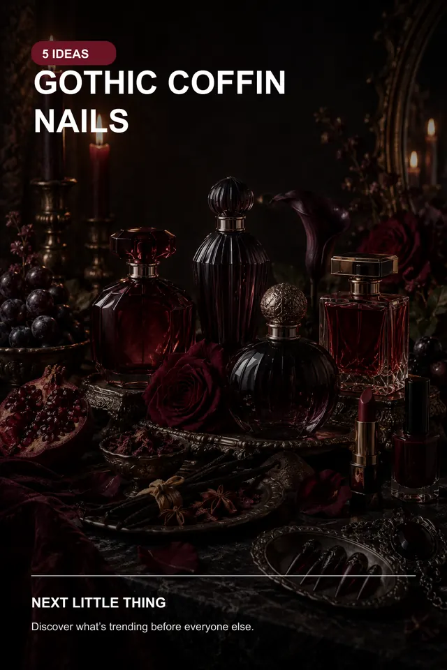 Gothic Coffin Nails