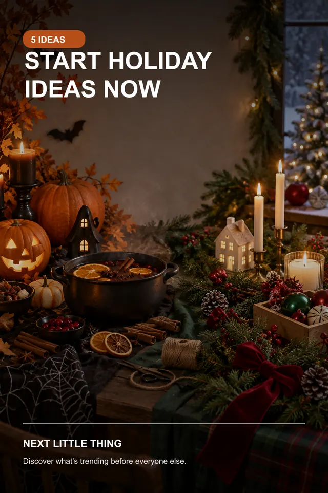 Start Holiday Ideas Now